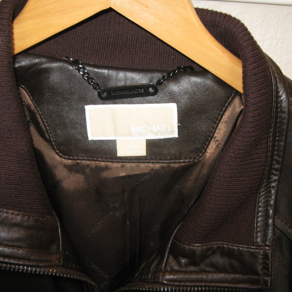 Michael Michael Kors Leather Jacket "Nice Jacket" - image 2